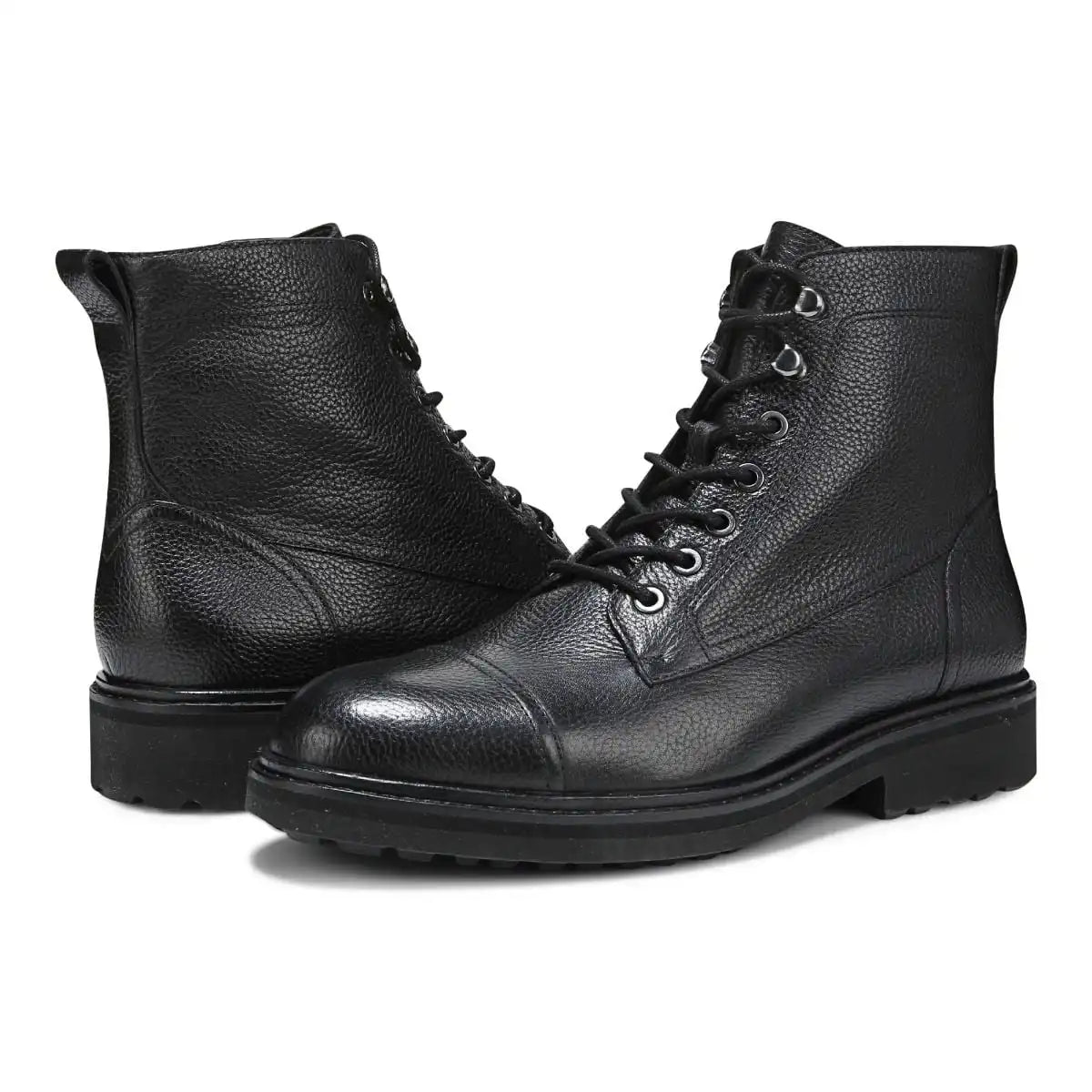 Livermore Lace Up Boot Black Leather