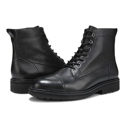 Livermore Lace Up Boot Black Leather
