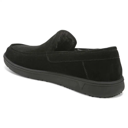 Gustavo Slipper Black Suede