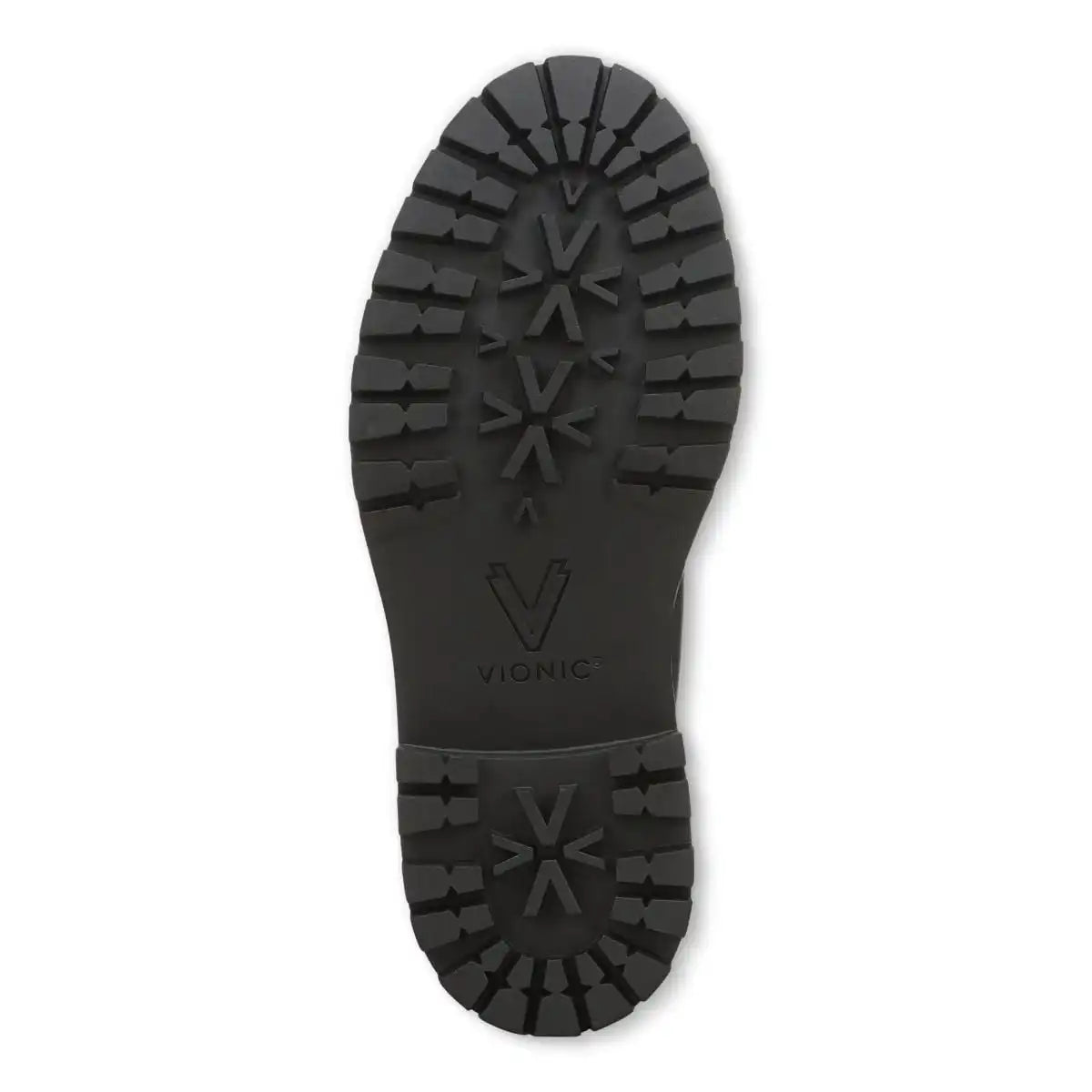 Georgia Lug Sole Loafer Black Leather