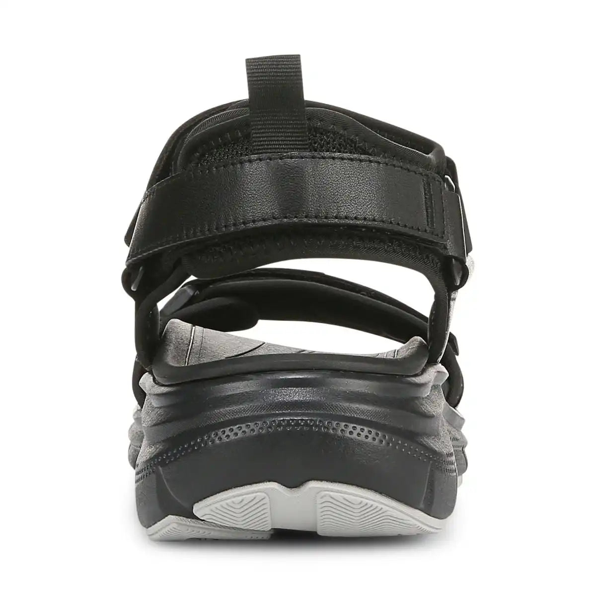 Walk Max Wanderer Sandal Black Leather