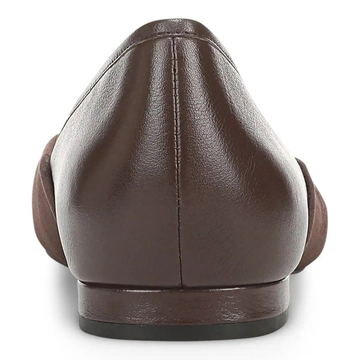 Gracia Ballet Flat Chocolate Ganache Leather