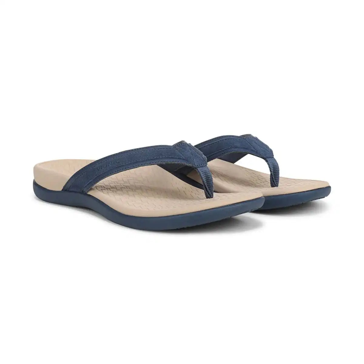 Tide 2.0 Toe Post Sandal Dark Denim Suede