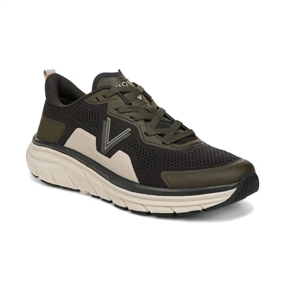 Men's Walk Max Lace Up Sneaker Phantom Grey Dark Khaki
