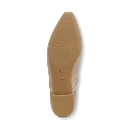 Gracia Ballet Flat Desert Sand Suede