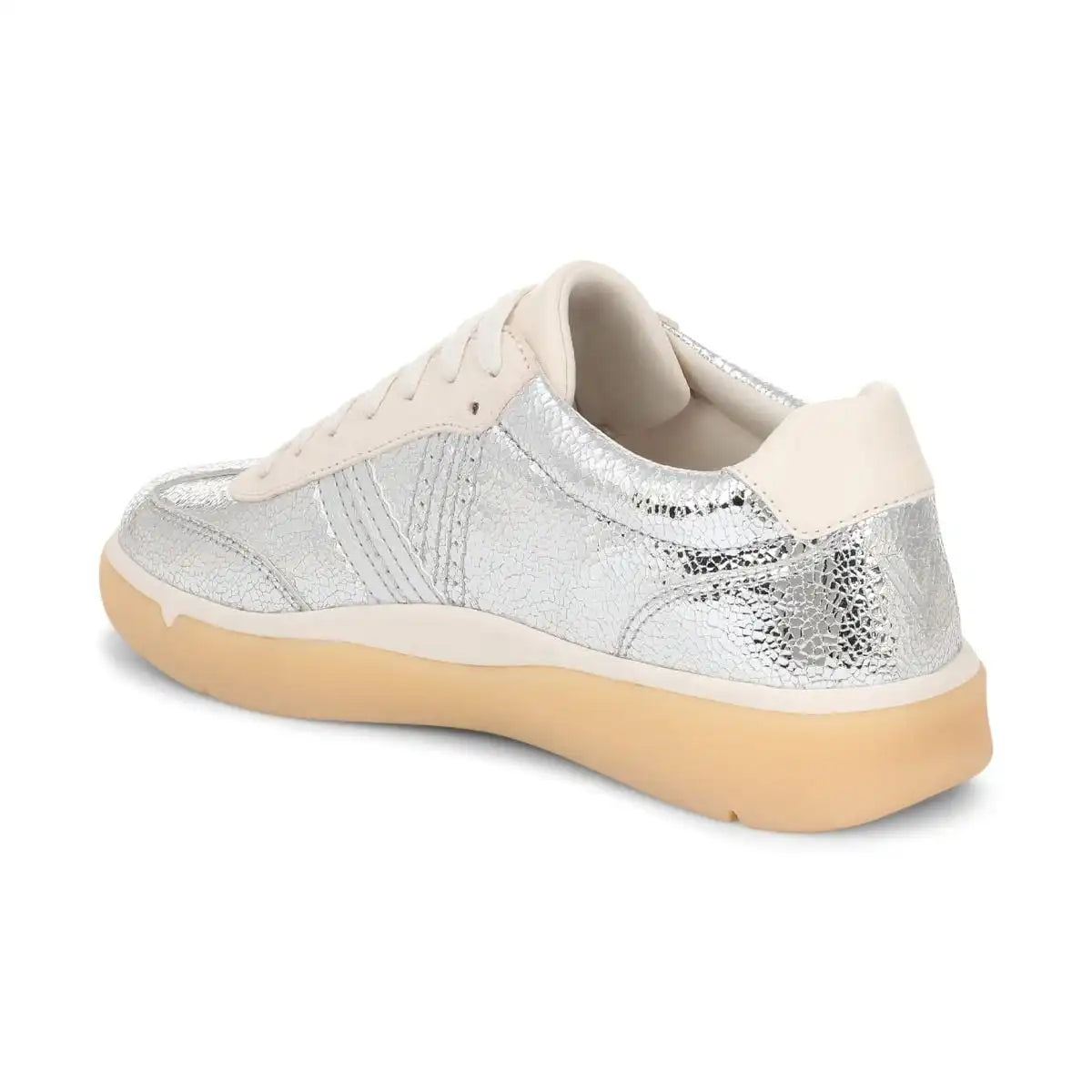 City Walk Sneaker Silver Leather
