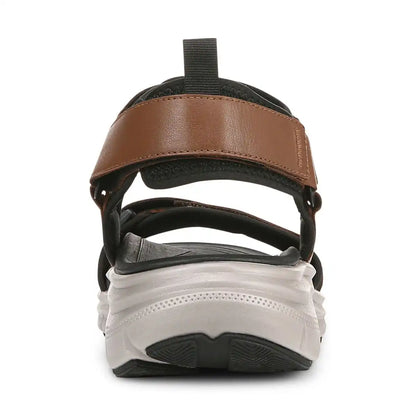 Men's Walk Max Wanderer Sandal Hazelnut Leather