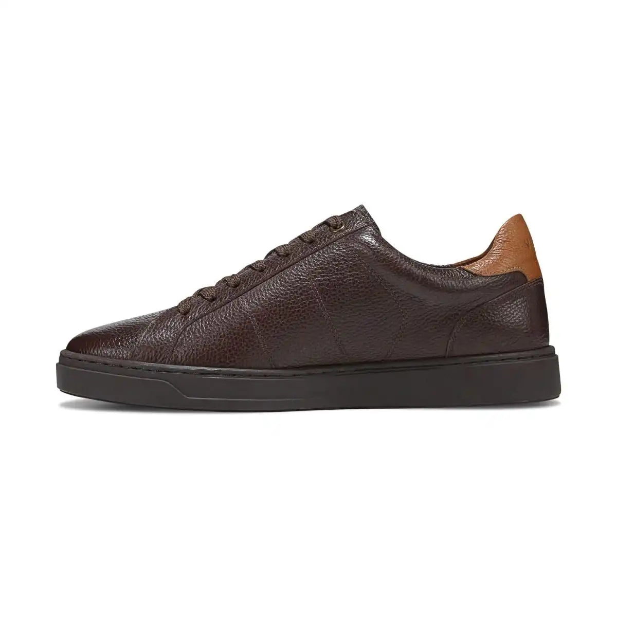 Lucas II Lace Up Sneaker Chocolate Ganache Leather