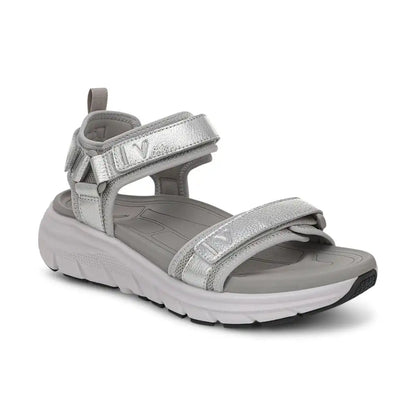 Walk Max Wanderer Sandal Silver Leather