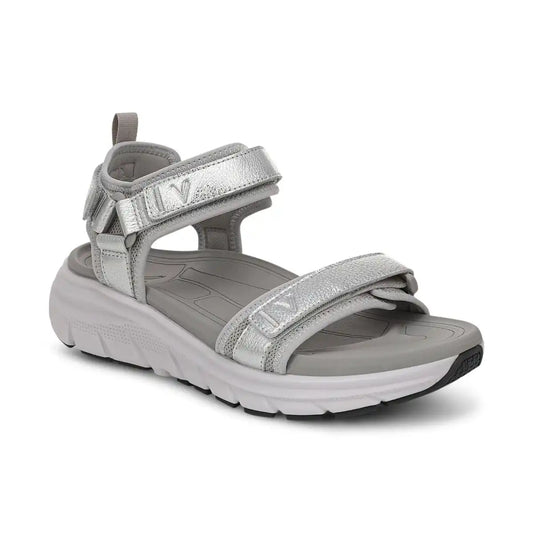 Walk Max Wanderer Sandal Silver Leather