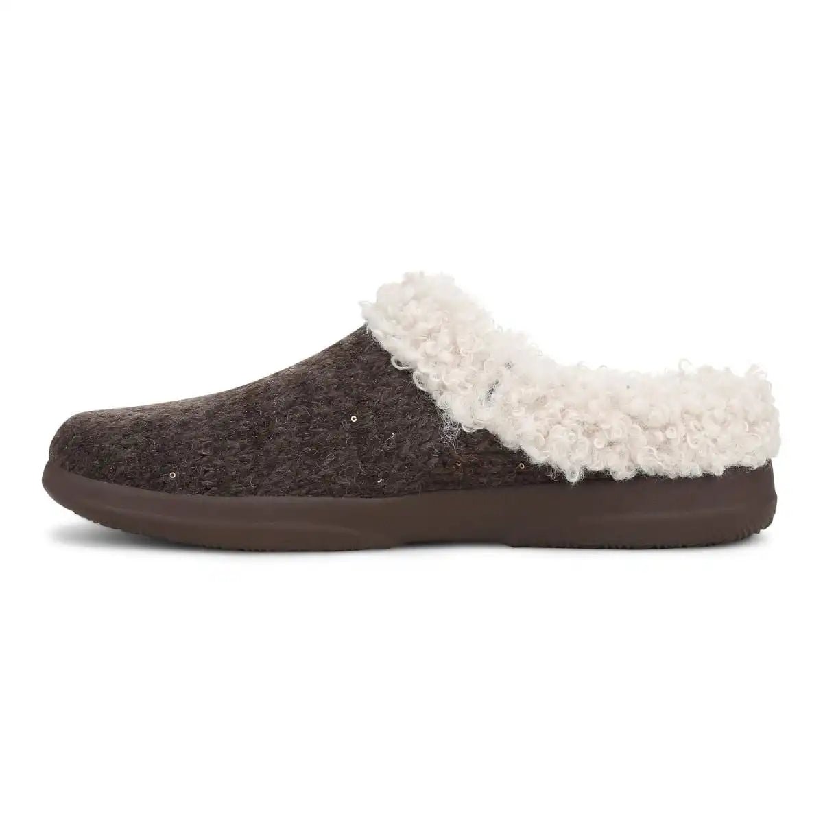 Cheyenne Mule Slipper Chocolate Metallic