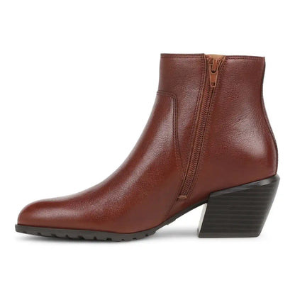 Bianca Ankle Boot Baked Clay Leather