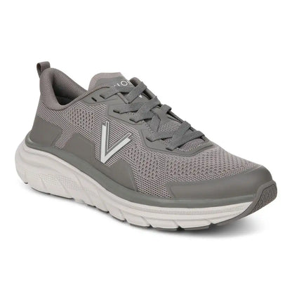 Men's Walk Max Lace Up Sneaker Charcoal