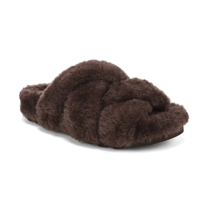 Peppa Open Toe Slipper Dark Brown