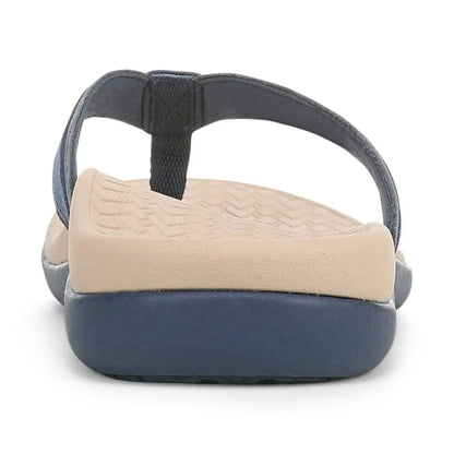 Tide 2.0 Toe Post Sandal Dark Denim Suede