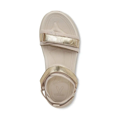 Walk Max Wanderer Sandal Gold Leather