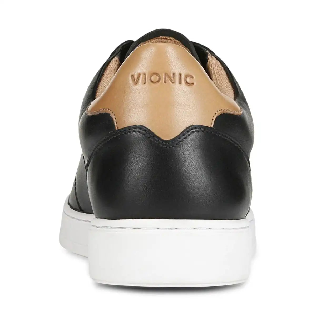 Lucas II Lace Up Sneaker Black Tan Leather