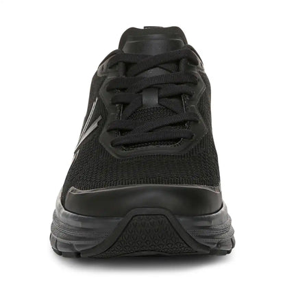 Men's Walk Max Lace Up Sneaker Black Black