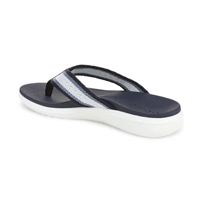 Beach Indigo Toe Post Sandal Navy Blazer Multi