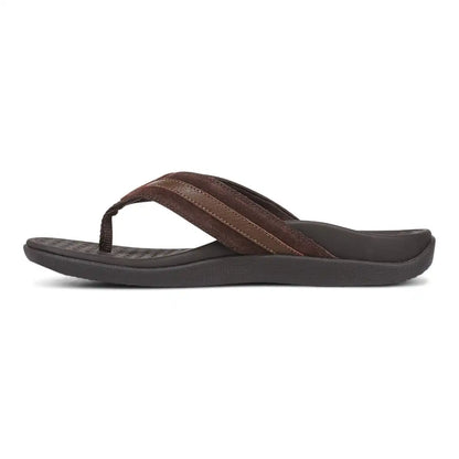 Men's Tide II Toe Post Sandal Chocolate Ganache
