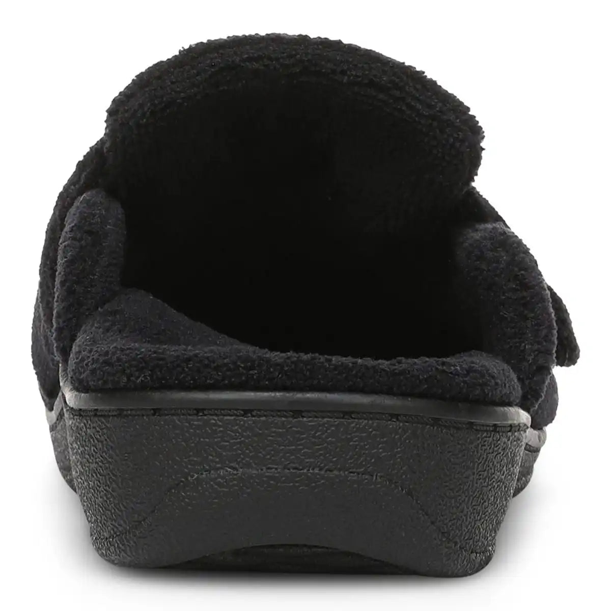 Gemma II Mule Slippers Black Terry