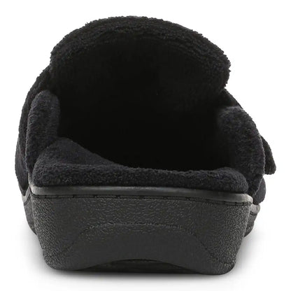 Gemma II Mule Slippers Black Terry