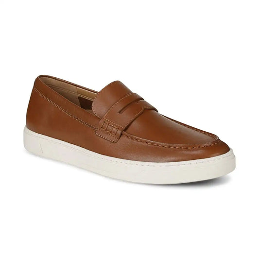 Thompson Slip On Loafer Tan Leather