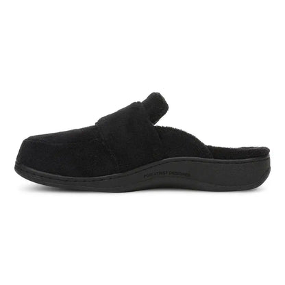 Gemma II Mule Slippers Black Terry