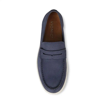 Thompson Slip On Loafer Navy Nubuck