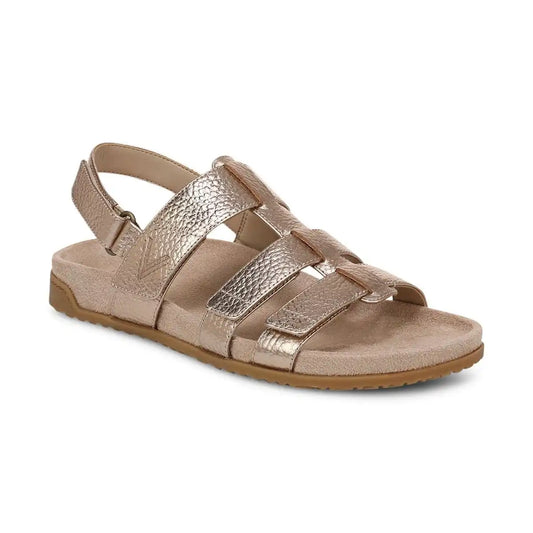 Eureka Strappy Sandal Bronze Leather