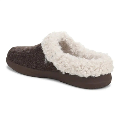 Cheyenne Mule Slipper Chocolate Metallic