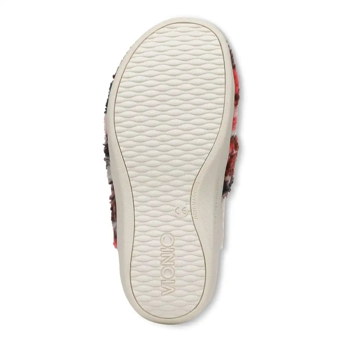 Gemma II Mule Slippers Ivory Floral Shearling