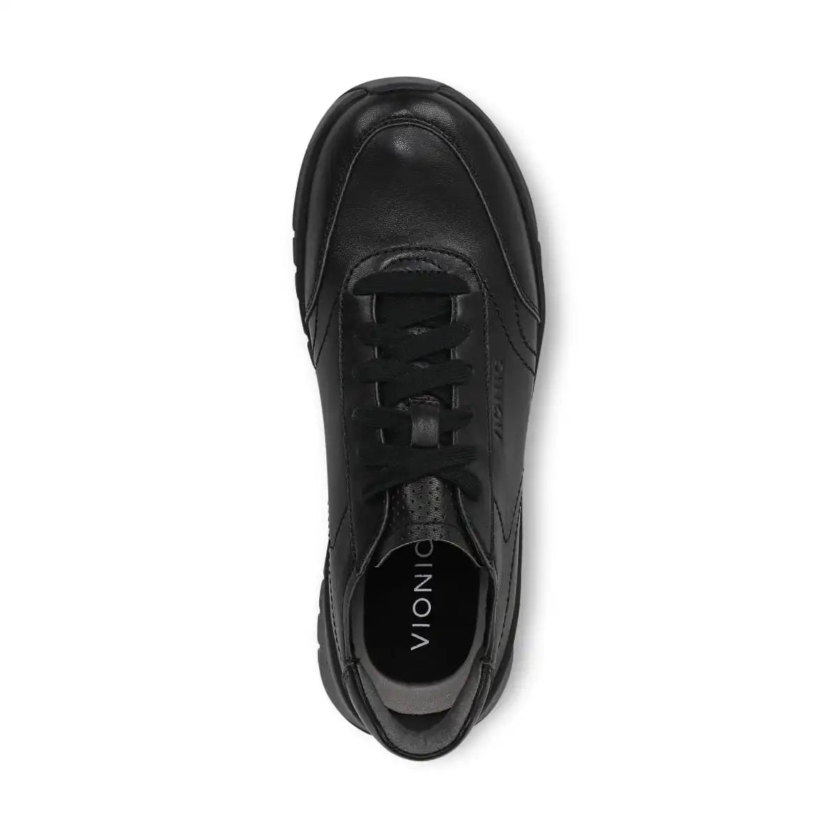 Uptown Sneaker Black Leather