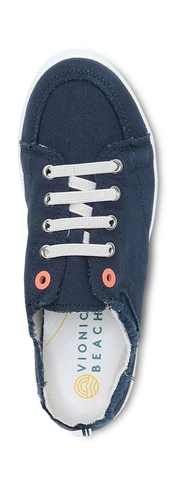 Beach Pismo Casual Sneaker: Canvas Navy Canvas