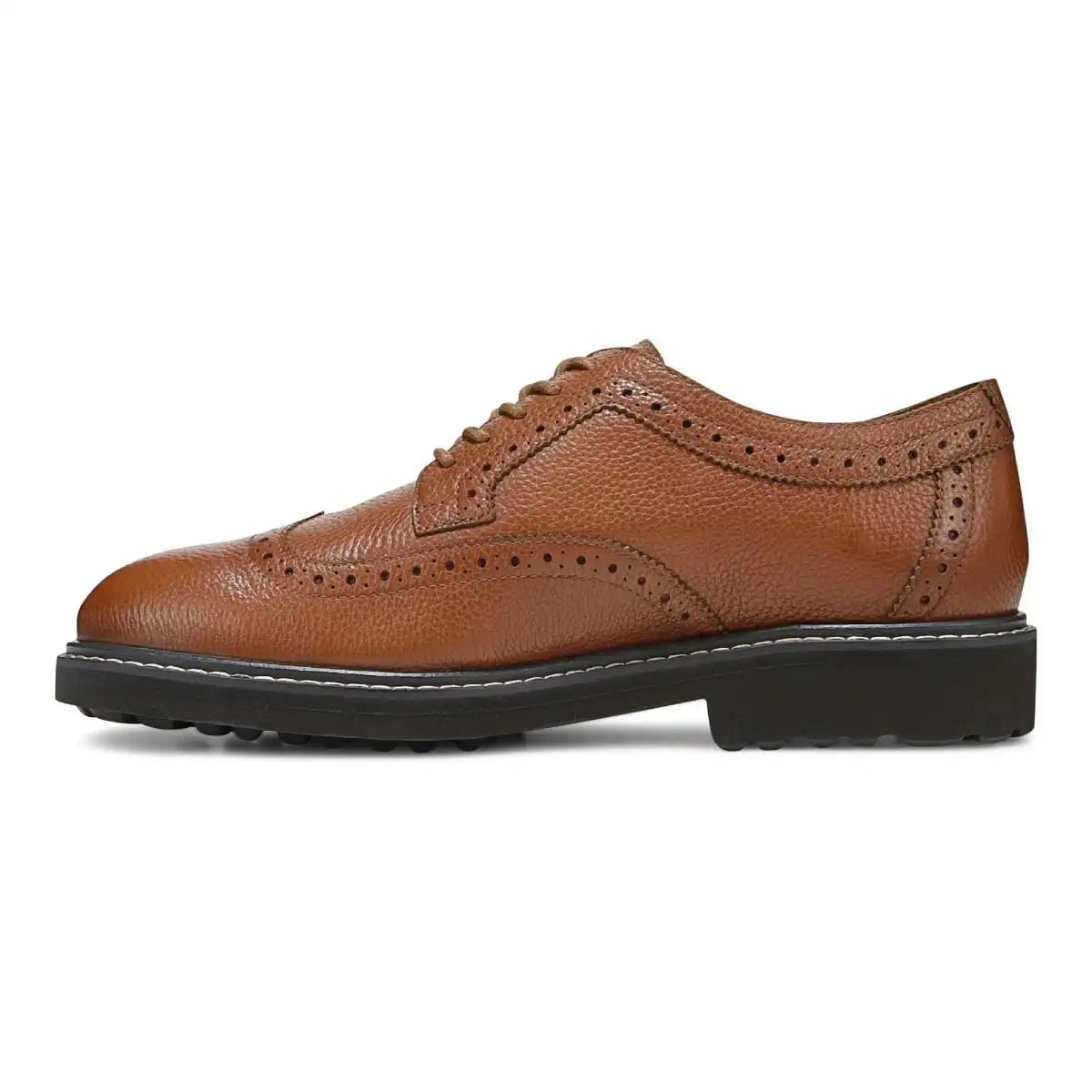 Lombard Oxford Lace Up Tan Leather