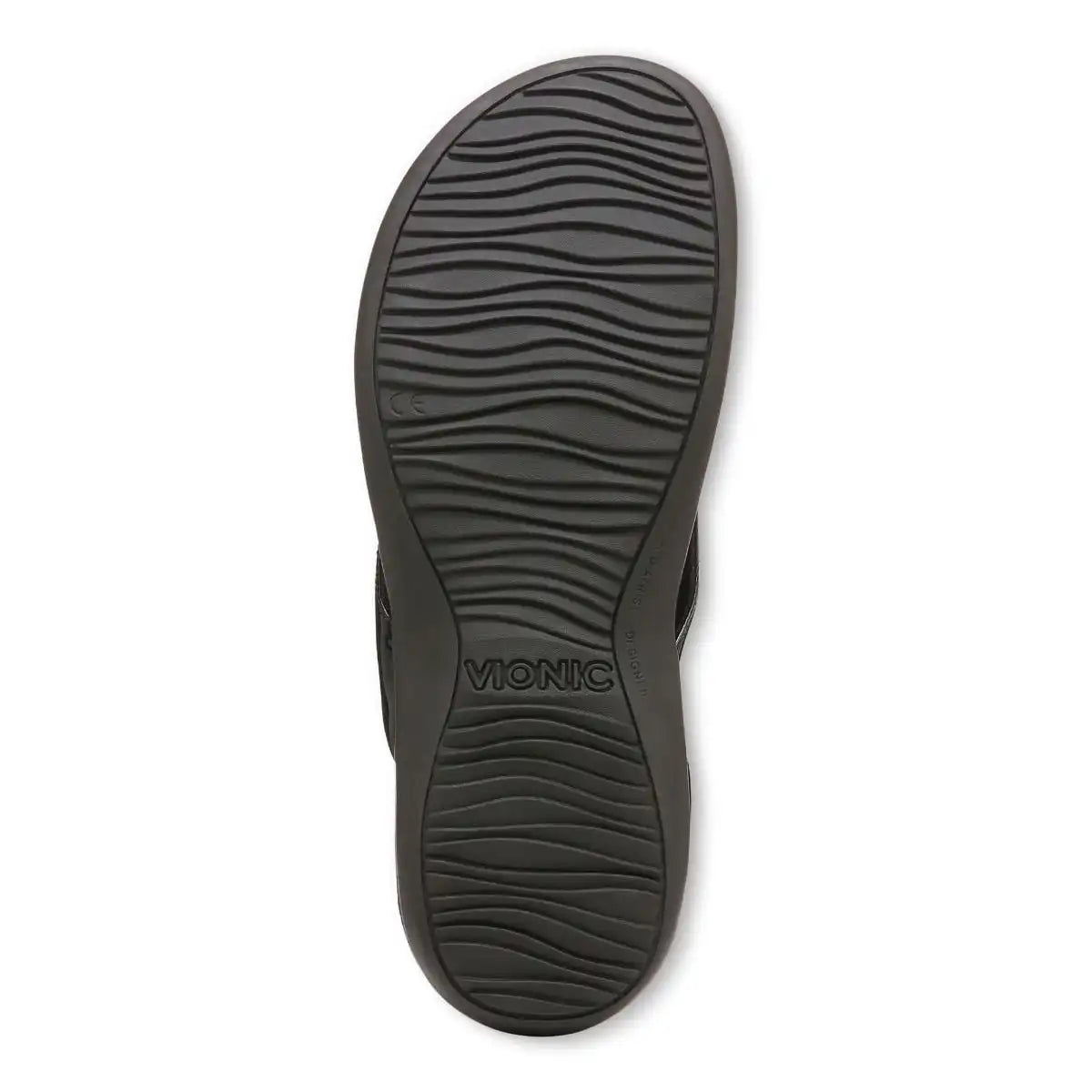 Bella Toe Post Sandal Black