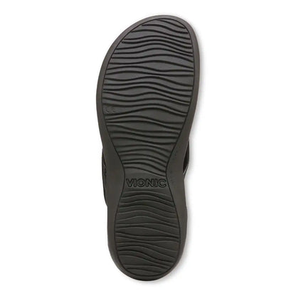 Bella Toe Post Sandal Black