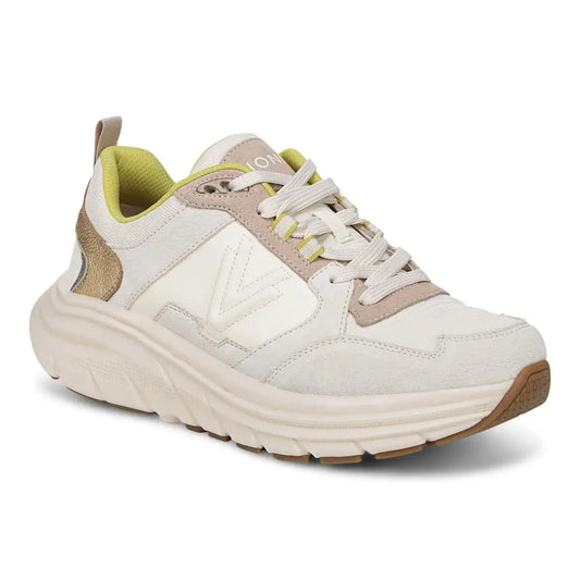 Walk Max Skyline Sneaker Ivory Gold