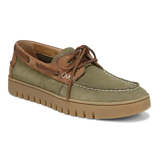 Men's Uptown Boat Dark Olive Nubuck