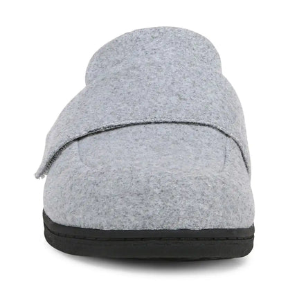 Gemma II Mule Slippers Light Grey Flannel