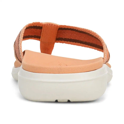 Beach Indigo Toe Post Sandal Shell Coral Multi