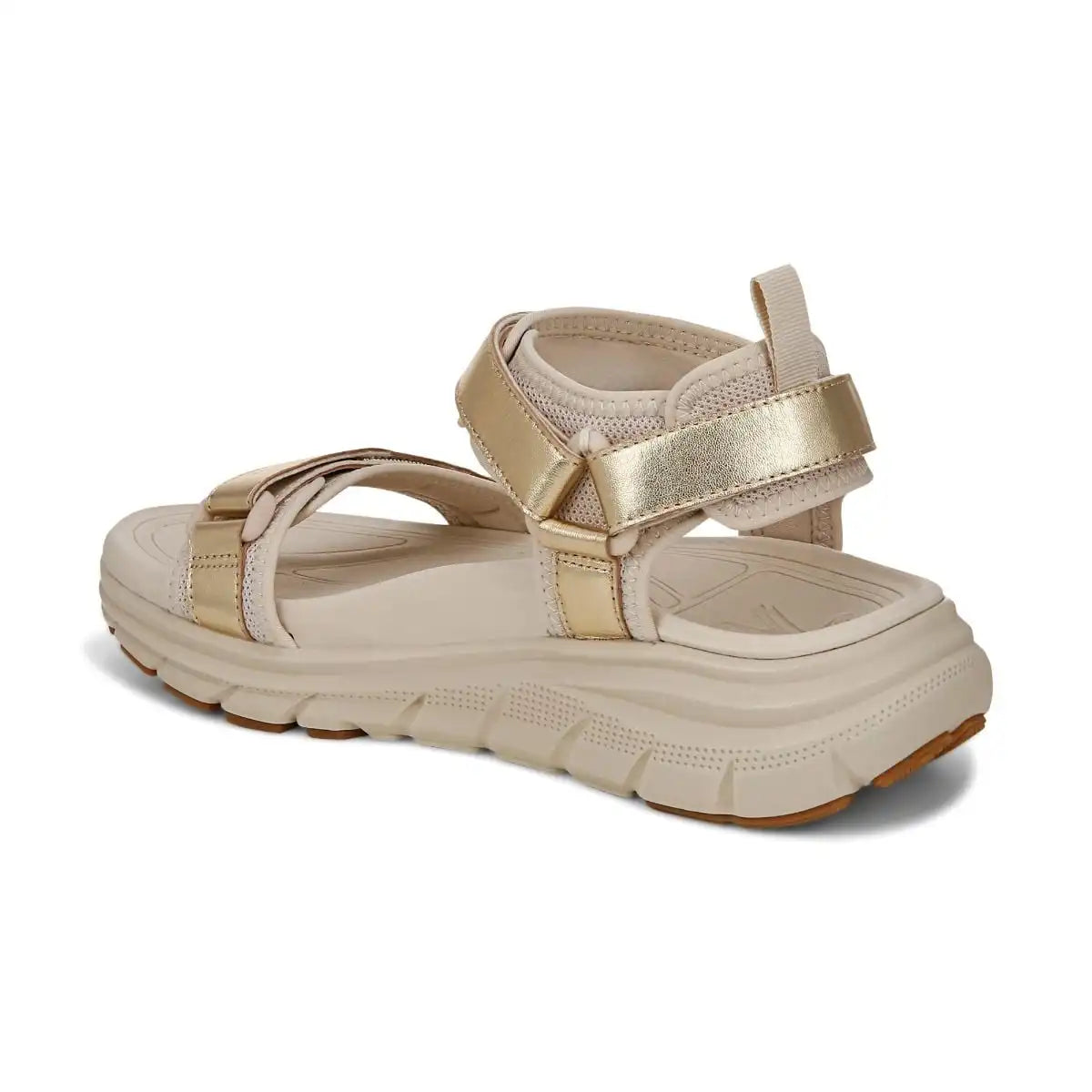 Walk Max Wanderer Sandal Gold Leather
