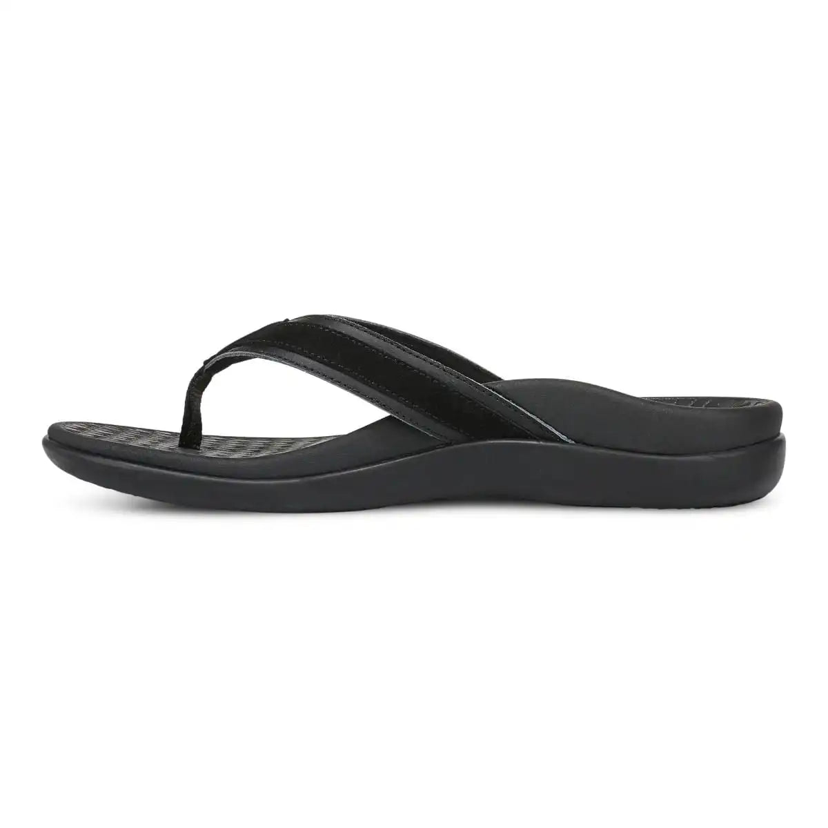 Tide 2.0 Toe Post Sandal Black Suede