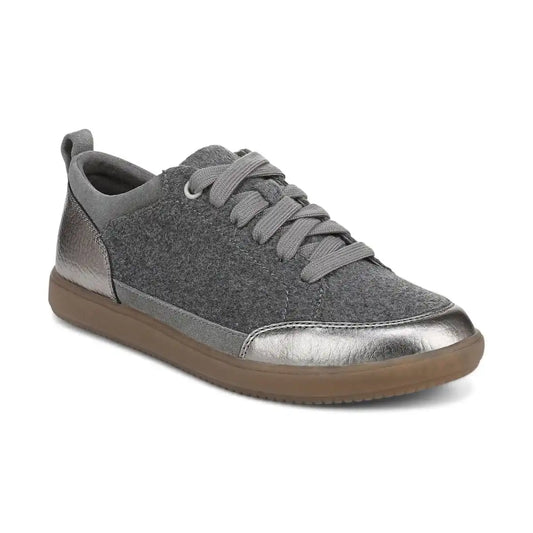 Larkspur Sneaker Dark Grey Wool Flannel
