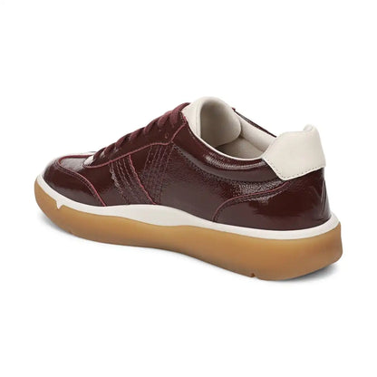 City Walk Sneaker Redwood Wine Patent