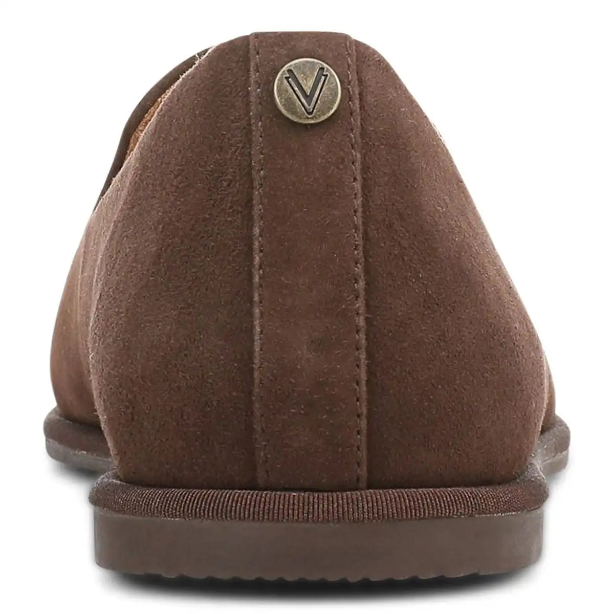 Willa 2.0 Slip on Flat Chocolate Suede