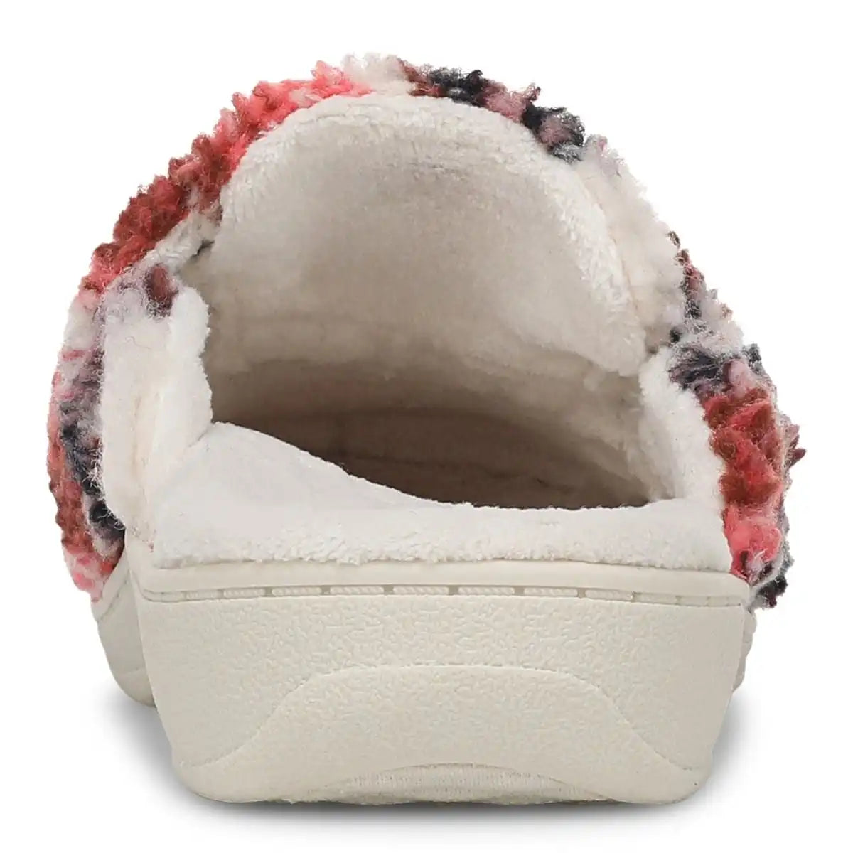Gemma II Mule Slippers Ivory Floral Shearling