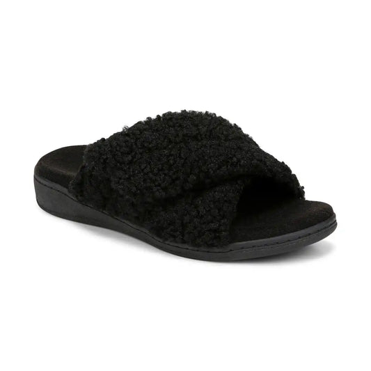 Relax II Slippers Black Shearling