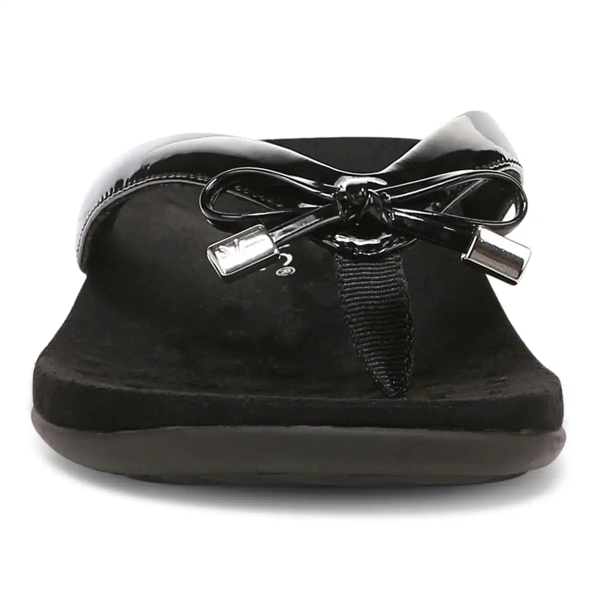 Bella Toe Post Sandal Black
