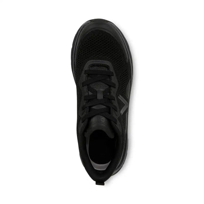 Men's Walk Max Lace Up Sneaker Black Black